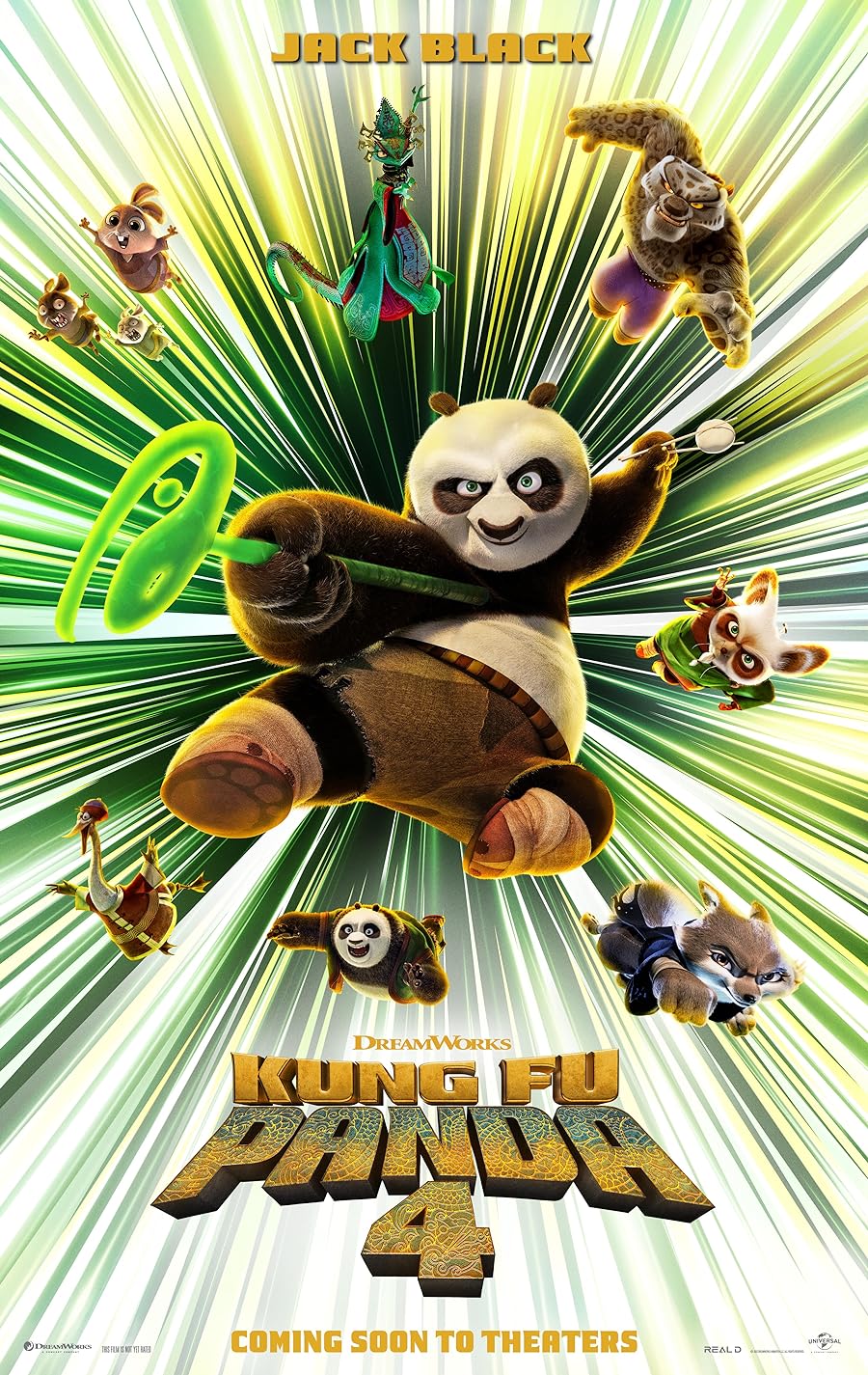 دانلود فیلم پاندای کونگ فو کار 4 Kung Fu Panda 4 2024