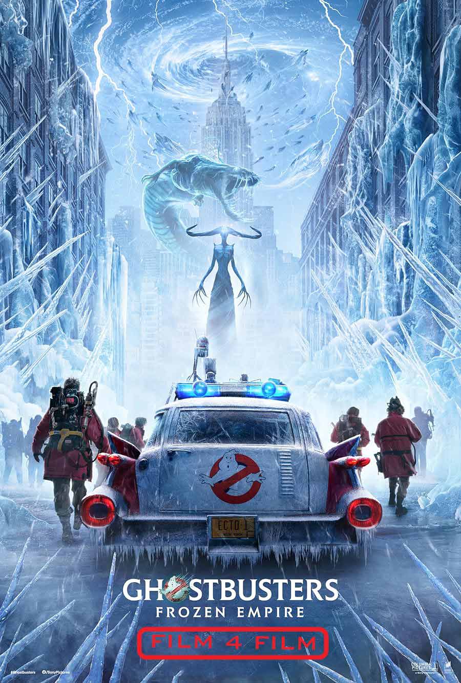 دانلود فیلم شکارچیان روح: امپراتوری یخ زده Ghostbusters: Frozen Empire 2024